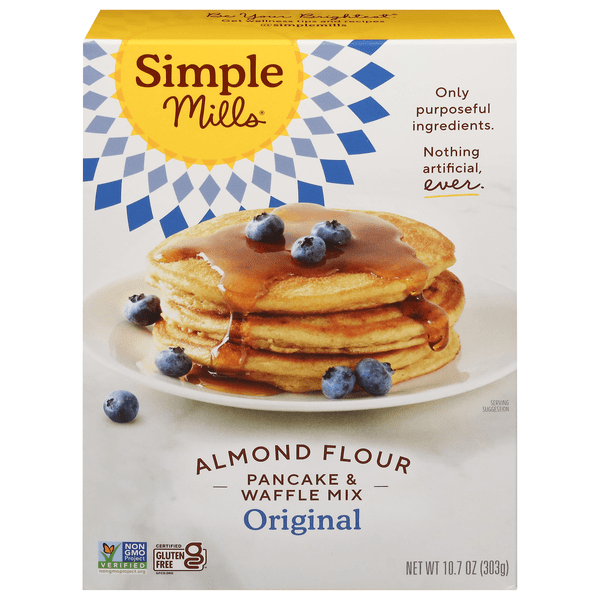 Save on Simple Mills Almond Flour Baking Mix Pancake & Waffle Gluten