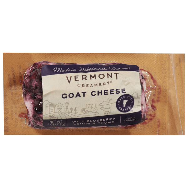 Save on Vermont Creamery Goat Cheese Wild Blueberry Lemon & Thyme Order