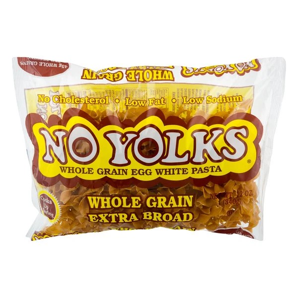 Save on No Yolks Egg White Pasta Whole Grain Extra Broad Order Online