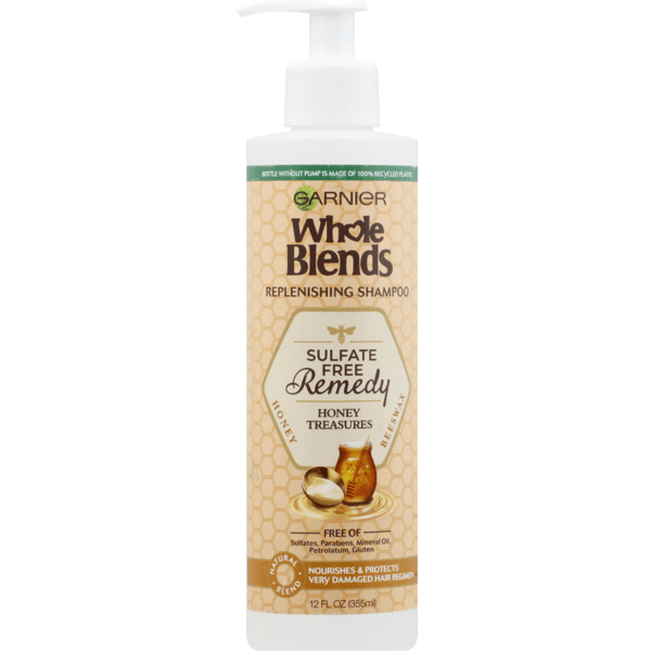 Save on Garnier Whole Blends Sulfate Free Replenishing Shampoo Honey