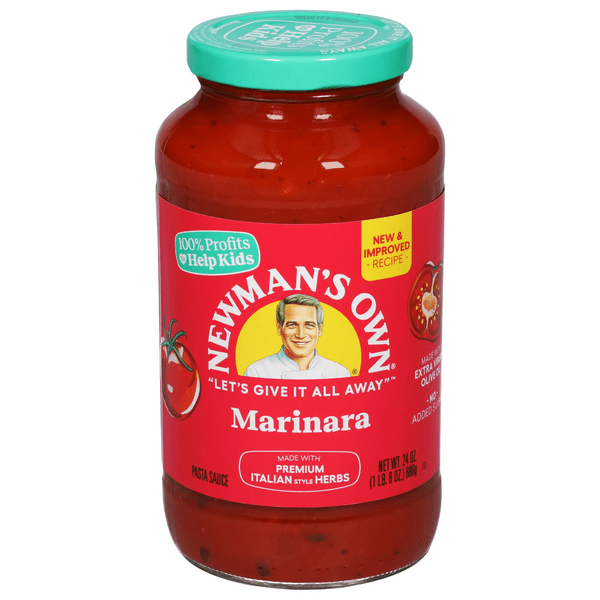 Save on Newman's Own Marinara Pasta Sauce No Added Sugar Order Online Delivery Giant