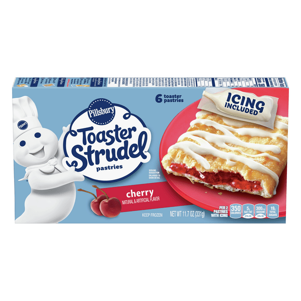 Save on Pillsbury Toaster Strudel Pastries Cherry 6 ct Order Online