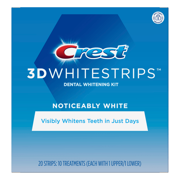 Save on Crest Noticeably White Whitestrips Dental Whitening Kit Order
