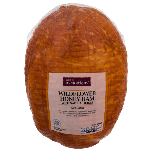 Save on Taste of Inspirations Deli Ham Wildflower Honey (Regular Sliced) No Gluten Order Online