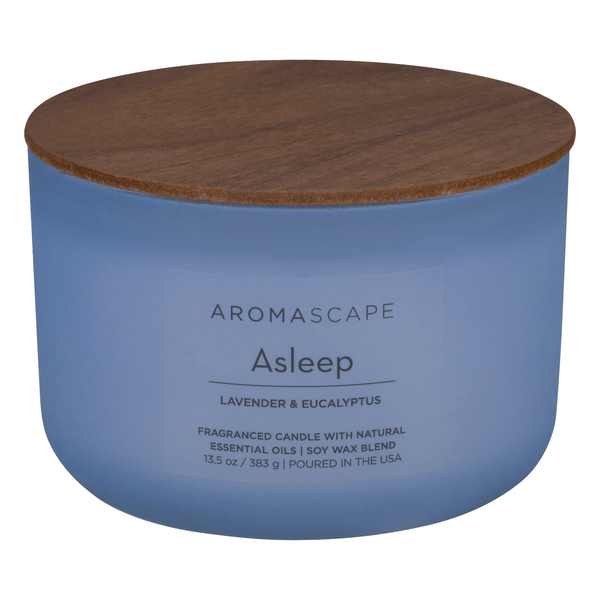 Save on Aromascape Soy Wax Blend Candle Lavender + Eucalyptus Asleep