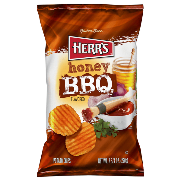 Save on Herr's Potato Chips Honey BBQ Order Online Delivery MARTIN'S