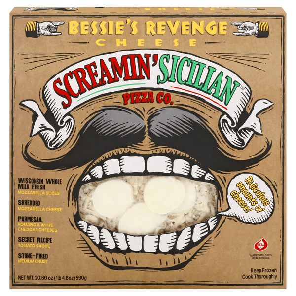 Save on Screamin' Sicilian Pizza Co. Pizza Bessie's Revenge Cheese