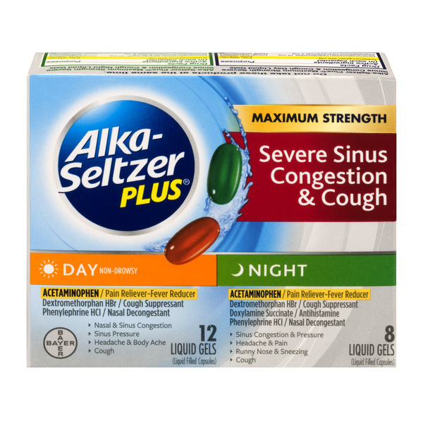 AlkaSeltzer Plus® Severe Sinus, Allergy Cough PowerMax®, 50 OFF