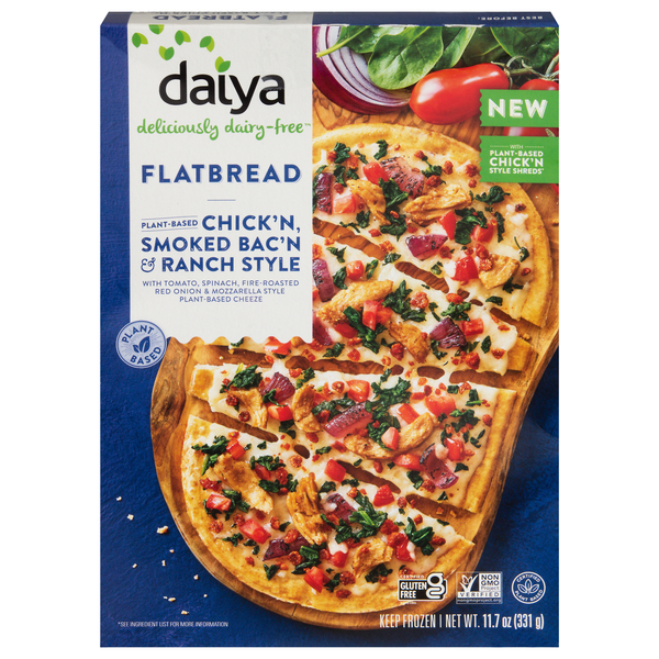 Save on Daiya Flatbread Chick'n Style Smoked Bac'n Ranch Style Order