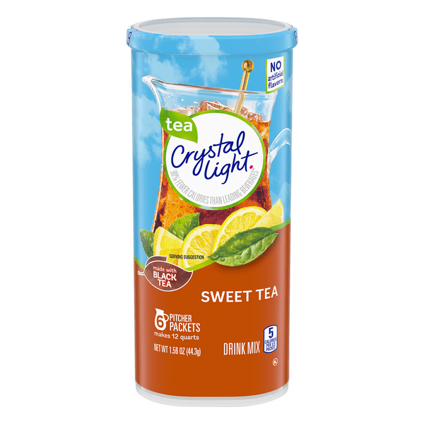 Save on Crystal Light Drink Mix Pitcher Packs Sweet Tea 6 ct Order