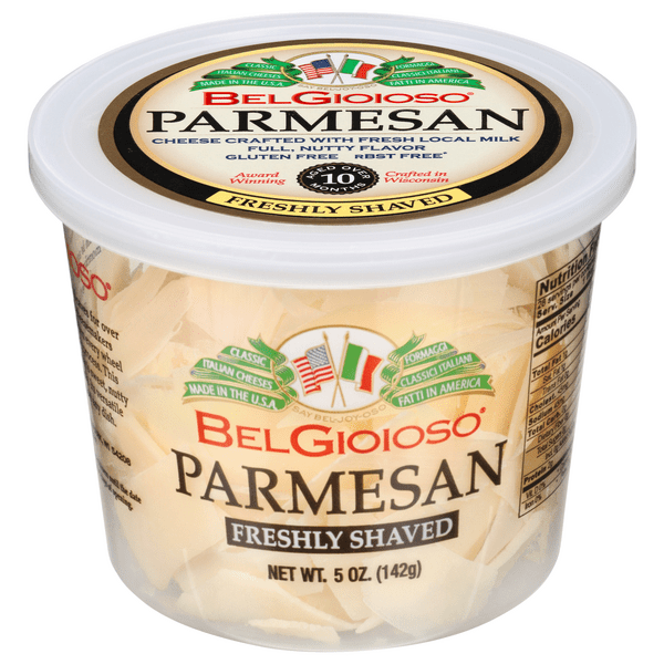 Save on BelGioioso Parmesan Cheese Freshly Shaved Order Online Delivery
