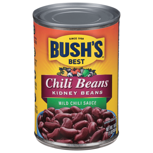 Save on Bush's Best Chili Beans Kidney Beans in Mild Chili Sauce Order
