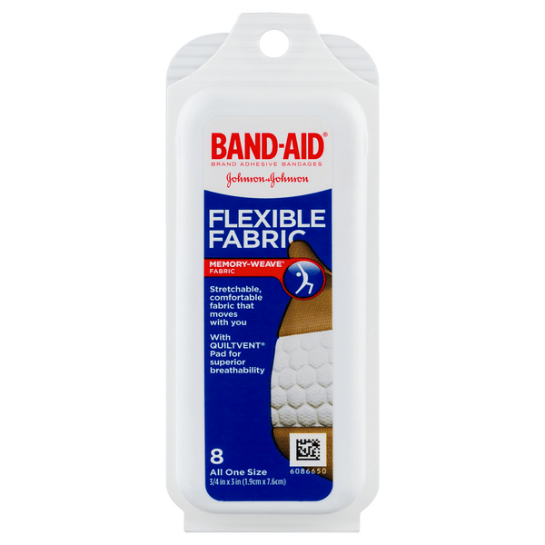 Save on BandAid Bandages Flexible Fabric 3/4 x 3 Inch Order Online Delivery Stop & Shop