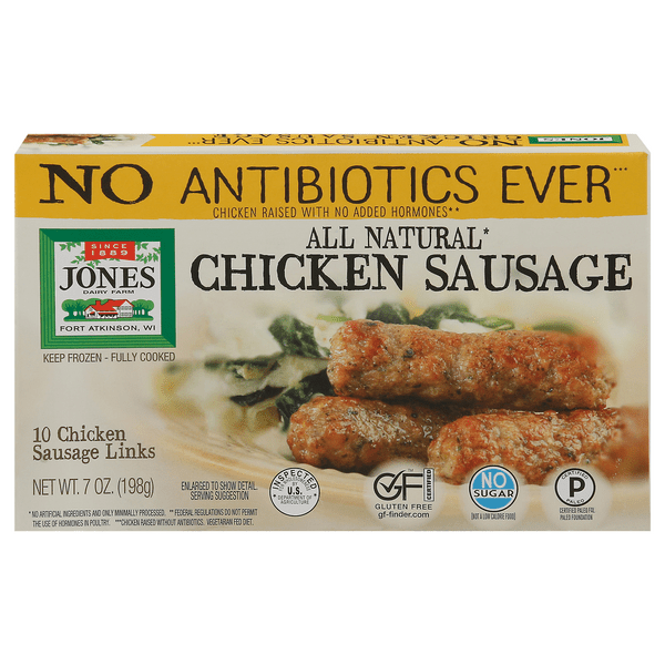 Jones Fully Cooked Chicken Sausage Nutrition cafecentralmugron.fr