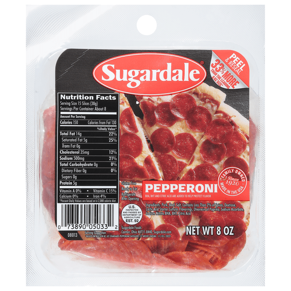 Save on Sugardale Pepperoni Order Online Delivery GIANT