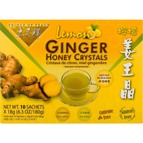 Save on Prince of Peace Ginger Honey Crystals with Lemon Instant Tea