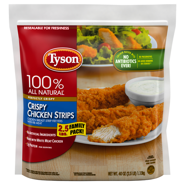 Save on Tyson Crispy Chicken Strips Family Pack Order Online Delivery