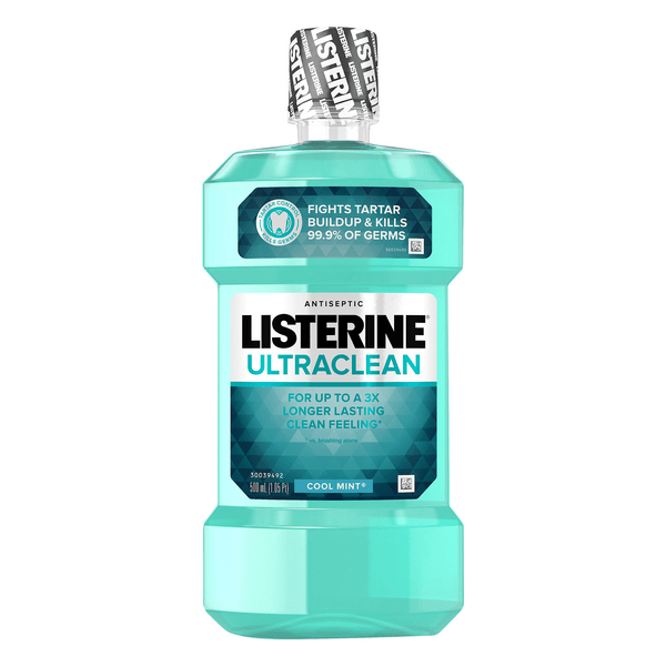 Save on Listerine UltraClean Antiseptic Mouthwash Cool Mint Order