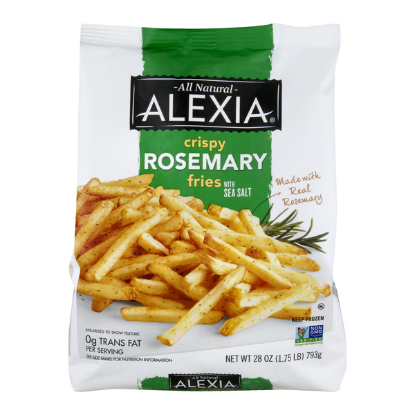 Save on Alexia Crispy Rosemary Fries with Sea Salt All Natural Order