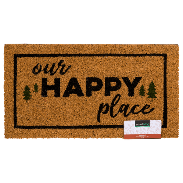 Save on Smart Living Door Mat Our Happy Place Order Online Delivery GIANT