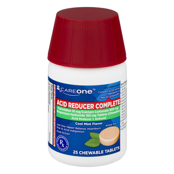 Save on CareOne Acid Reducer Complete Cool Mint Chewable
