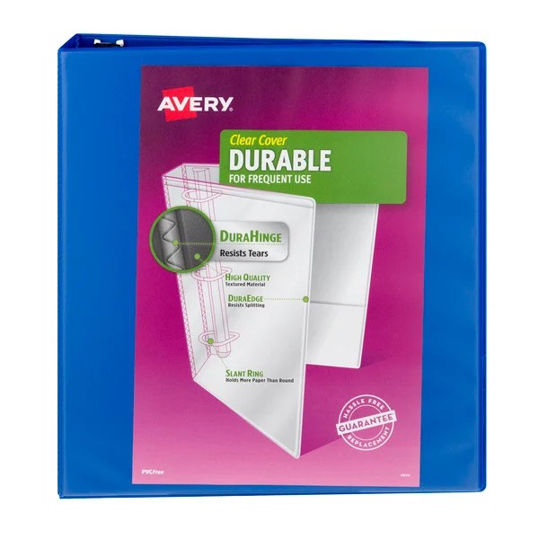 Save on Avery Durable Binder Clear Cover 1.5 Inch Order Online Delivery