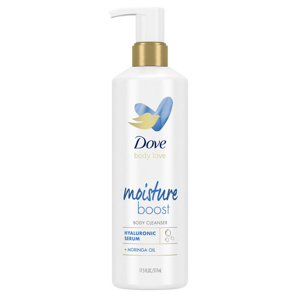 Save on Dove Body Love Body Wash Moisture Boost Hyaluronic Serum