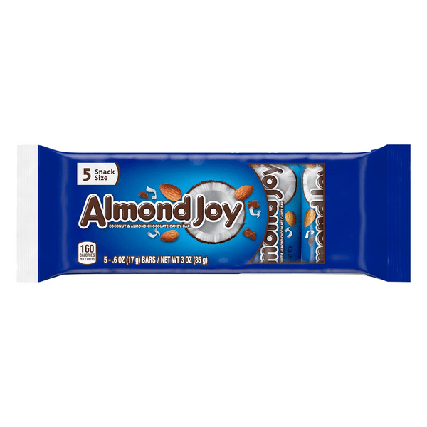 Save on Almond Joy Coconut & Almond Chocolate Candy Bars 5 ct Order Online Delivery MARTIN'S
