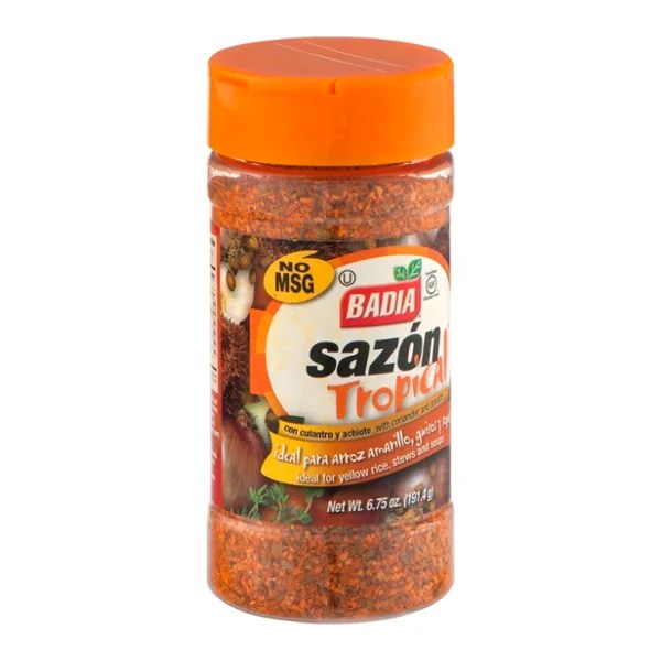 Save on Badia Sazon Tropical Seasoning with Annatto & Coriander Order