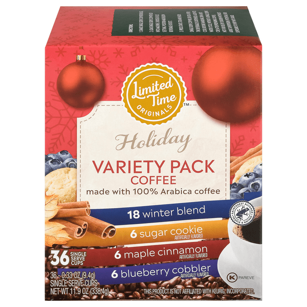 Save on Limited Time Originals Holiday 100 Arabica Coffee Variety Pack