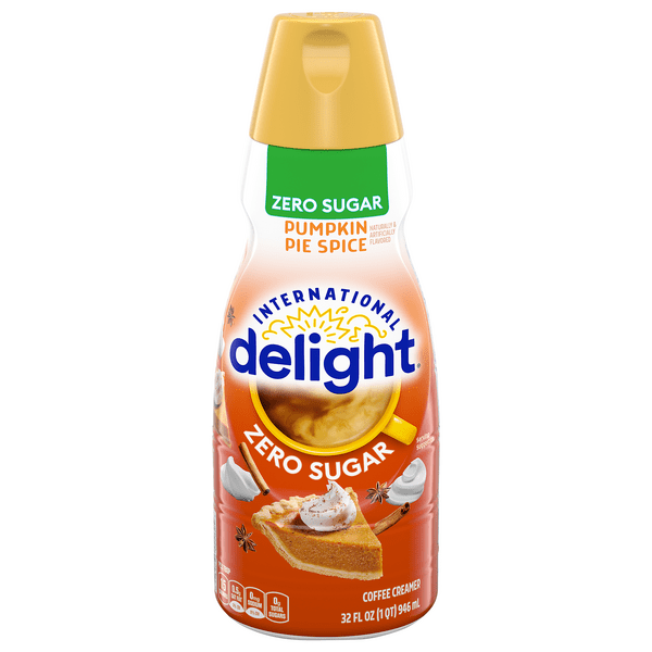 Save on International Delight Coffee Creamer Pumpkin Pie Spice Zero