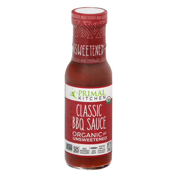 Save on Primal Kitchen Classic BBQ Sauce Unsweetened Organic Gluten