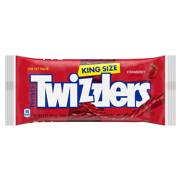 Save on Twizzlers Twists Licorice Candy Strawberry King Size Order