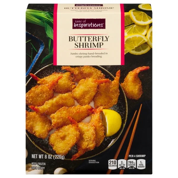 Save on Taste of Inspirations Butterfly Shrimp Frozen Order Online