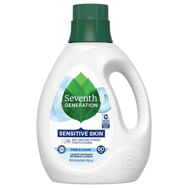 Save on Seventh Generation Free & Clear Sensitive Skin Liquid Laundry