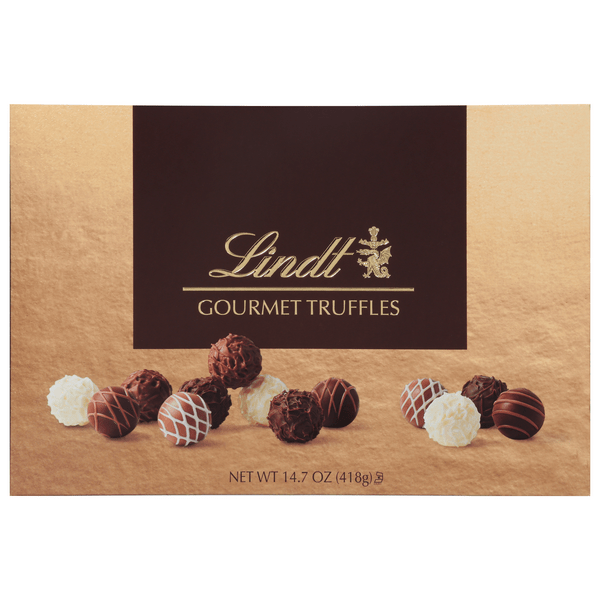 Save on Lindt Gourmet Chocolate Candy Truffles Gift Box Order Online