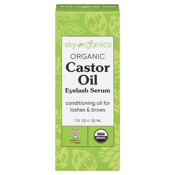 Save on Sky Organics Eyelash Serum Castor Oil Order Online Delivery Giant