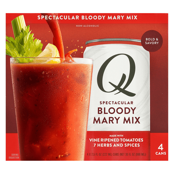 Save on Q Bloody Mary Mix NonAlcoholic 4 pk Order Online Delivery