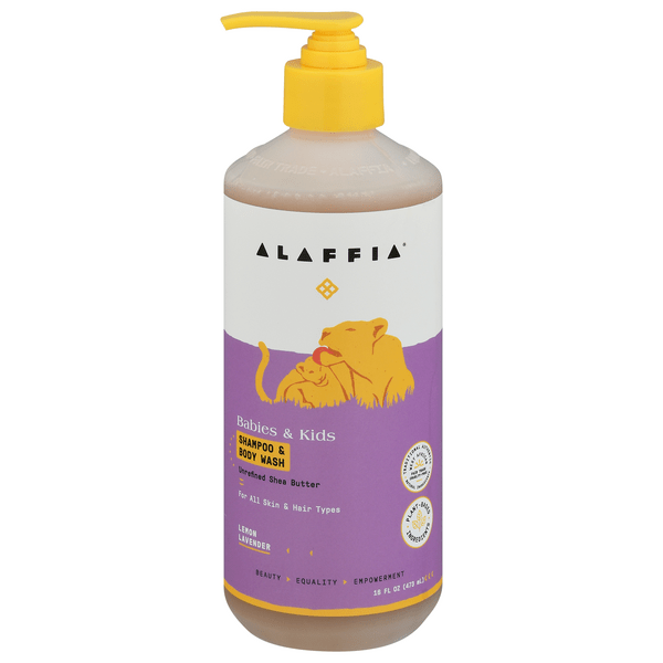 Save on Alaffia Babies & Kids Shampoo & Body Wash Lemon Lavender Pump