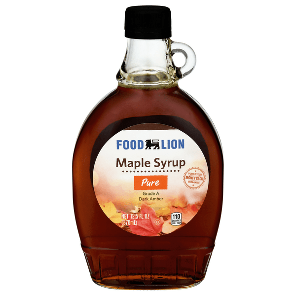 Save on Food Lion Maple Syrup Dark Amber Grade A Pure Order Online