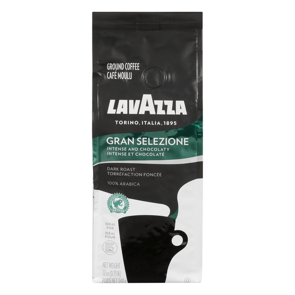 Save on LavAzza Gran Selezione Dark Roast Coffee (Ground) Order Online