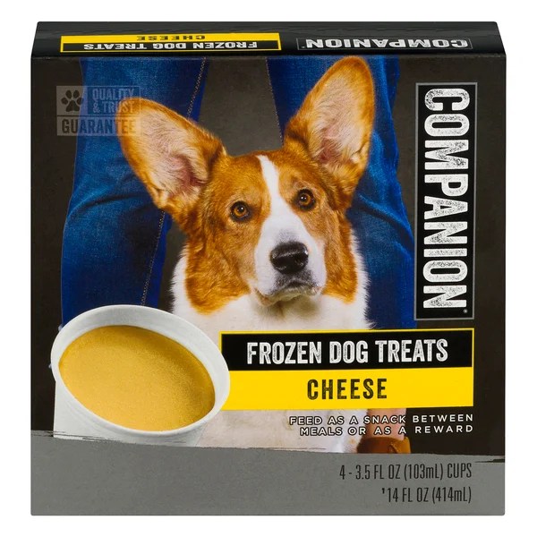 Save on Companion Frozen Dog Treat Cheese 4 ct Order Online Delivery