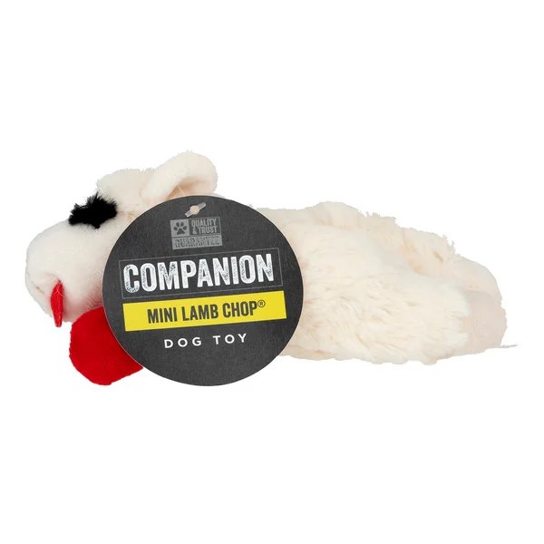 Save on Companion Mini Lamb Chop Dog Toy Order Online Delivery Stop