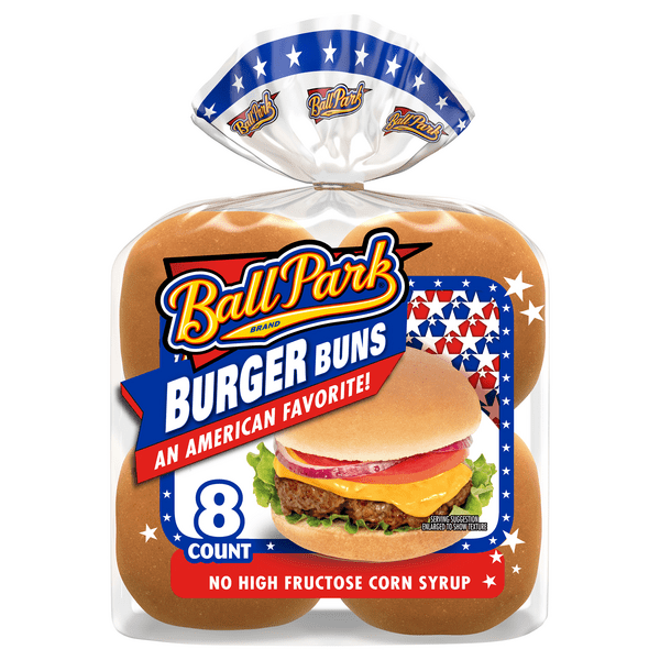 Save on Ball Park Burger Buns 8 ct Order Online Delivery Food Lion