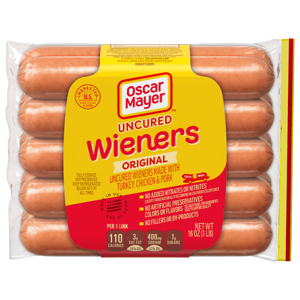 Save on Oscar Mayer Uncured Wieners Original 10 ct Order Online