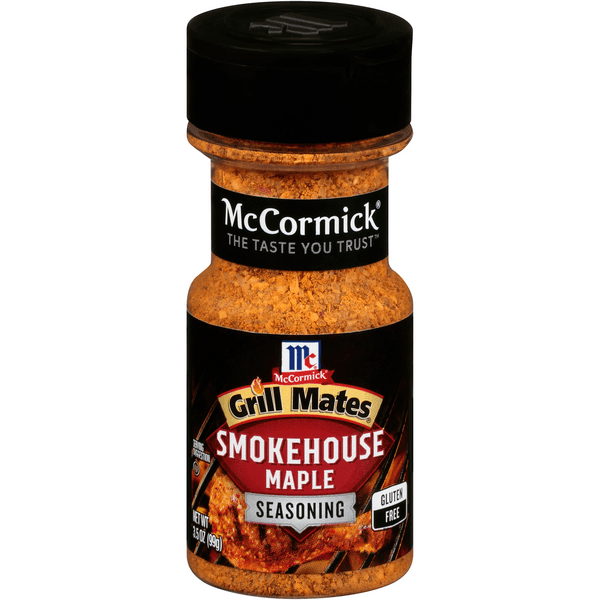 Save on McCormick Grill Mates Seasoning Smokehouse Maple Gluten Free