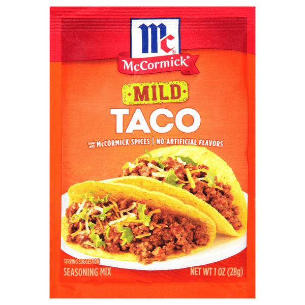 Save on McCormick Taco Seasoning Mix Packet Mild Order Online Delivery