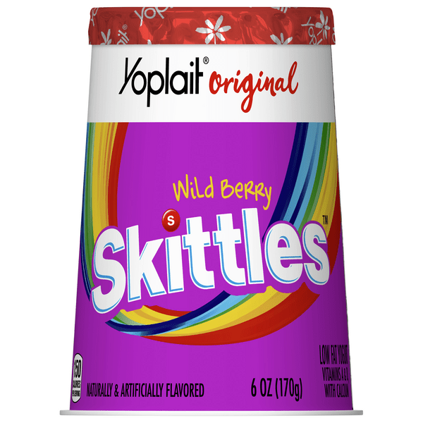 Save on Yoplait Original Yogurt Skittles Wild Berry Low Fat Order