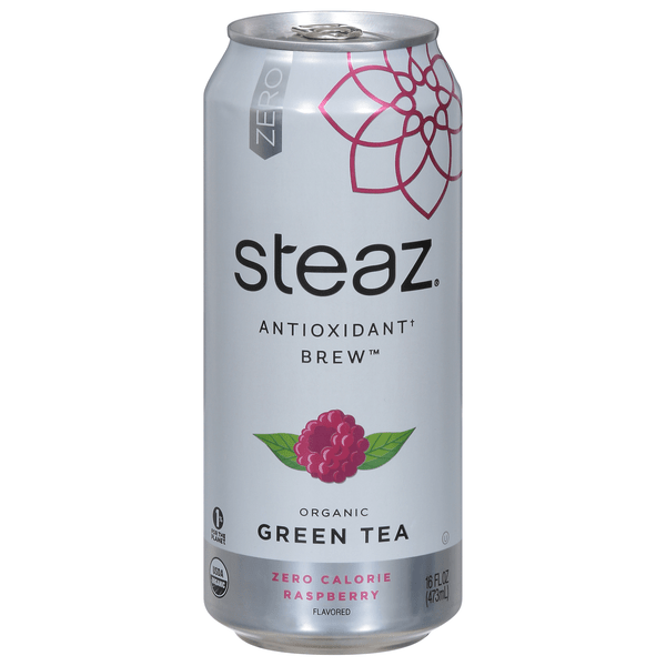 Save on Steaz Antioxidant Brew Raspberry Green Tea Zero Calorie Organic