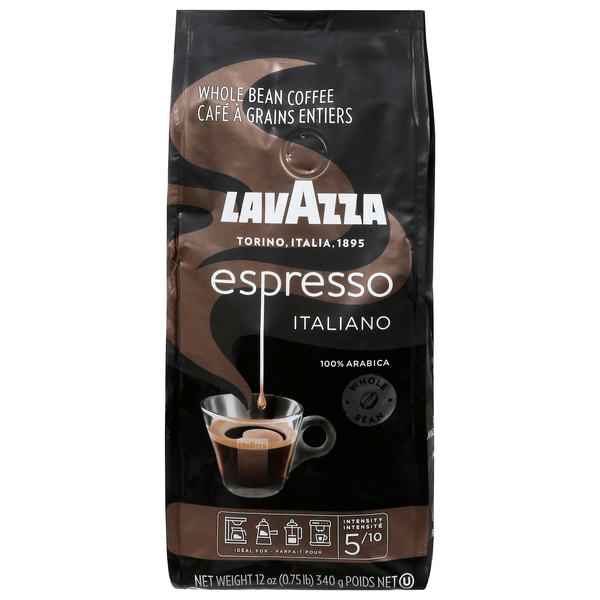Save on LavAzza Espresso Italiano Coffee (Whole Bean) Order Online